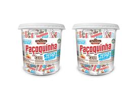 2 potes de Paçoca Zero Adição De Açúcar 576g DaColônia 2 potes de Paçoca Zero Adição De Açúcar 576g DaColônia