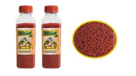 2 Potes de Ração Completa Extrusado com Pimenta para Pixarro para pássaros passarinhos Premium 300g