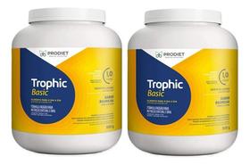 2 Potes De Trophic Basic 800g Dieta Enteral Prodiet