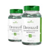 2 Potes Drenazil 120 Caps Original Fórmula Exclusiva