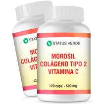 2 Potes Extrato Laranja Moro com Colágeno e Vitamina C Kit 240 Cáps