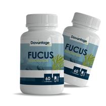 2 Potes Fuccus Vesiculosus Puro E Natural 120 Cápsulas