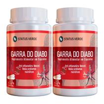 2 Potes Garra do Diabo Natural Kit 240 Cápsulas de 500mg 2 Potes Garra do Diabo Natural Kit 240 Cápsulas de 500mg