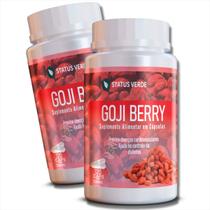 2 Potes Goji Berry Puro Kit 240 Cáps 2 Potes Goji Berry Puro Kit 240 Cáps