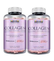 2 Potes Gummies Collagen Verisol + Zinco Uva Com 60 Gomas - VITA PREMIUM