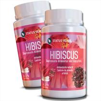 2 Potes Hibiscus Kit 240 Cáps - Status Verde 2 Potes Hibiscus Kit 240 Cáps - Status Verde