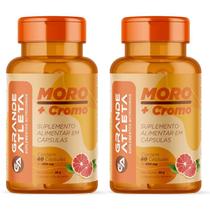 2 Potes Laranja moro com Cromo 600mg Grande Atleta