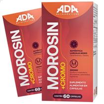 2 Potes Morosin Cromo Suplemento Alimentar 120 Cápsulas Extrato Laranja Moro Antocianinas Natural 2 Potes Morosin Cromo Suplemento Alimentar 120 Cápsulas Extrato Laranja Moro Antocianinas Natural