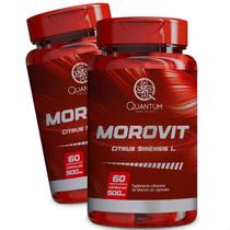 2 Potes Morovit Laranja Moro Kit 120 Cápsulas - Quantum
