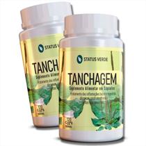 2 Potes Tanchagem 100% Natural Kit 240 Cáps - Status Verde