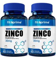 2 Potes Zinco 30Mg 60Cps Fitoprime