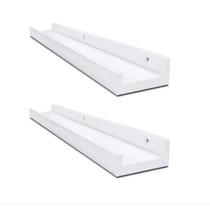 2 Prateleiras Calhas 60cm. Porta temperos, porta livros e revistas, porta quadros e decorações. Sala, cozinha, quarto salão de beleza... 2 Prateleiras Calhas 60cm. Porta temperos, porta livros e revistas, porta quadros e decorações. Sala, cozinha, quarto salão de beleza...