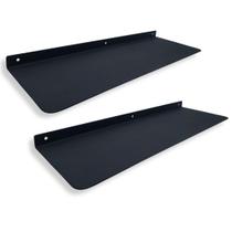 2 Prateleiras Parede Multiuso Aço Alta Resistência 60cm Casa Sala Quarto Cozinha 2 Prateleiras Parede Multiuso Aço Alta Resistência 60cm Casa Sala Quarto Cozinha