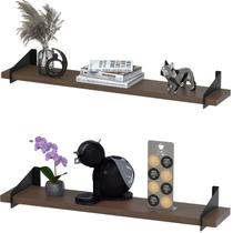 2 Prateleiras Suspensa Multiuso 50Cm Para Sala Quarto P SF 2 Prateleiras Suspensa Multiuso 50Cm Para Sala Quarto P SF