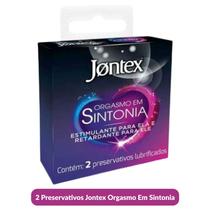 2 Preservativos Jontex Orgasmo em Sintonia