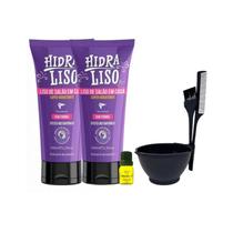 2 Progressiva HidraLiso Organica Alisante Para Cabelo 200Ml