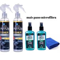 2 Protection Titanium Pocket 300ml + 2 Ultra Glass Poderoso ecotrend