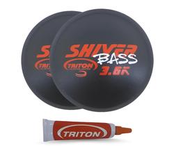 2 Protetor/ Calota Triton Shiver Bass 3.6k 160mm + Cola
