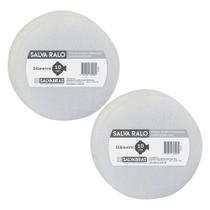 2 Protetor Obra Para Ralo Tubulação Salva Ralo Redondo 10cm