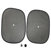 2 Protetor Solar Carro Quebra sol Tela Protetora Janela Bebe