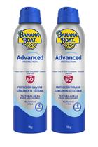 2 Protetor Solar Corporal Spray FPS 50 Banana Boat Advanced Protection 170g