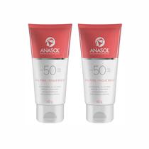 2 Protetor Solar Facial FPS 50 Dahuer 60g - Anasol