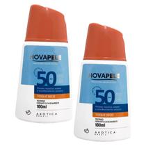 2 Protetor Solar Nova Pele Proteção UVA e UVB 50 Fps