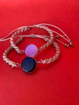 2 pulseiras de pedra