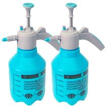 2 Pulverizadores Borrifador Pressão 3 Litros Com Válvula 2 Pulverizadores Borrifador Pressão 3 Litros Com Válvula