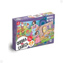 2 Puzzles Quebra-Cabeças 80 Peças Cada Branca de Neve 12152 - Toia Brinquedos