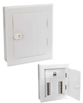 2 Quadro De Emb Bege 16din 12 100a Sem Barramento 2 Quadro De Emb Bege 16din 12 100a Sem Barramento