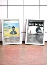 2 Quadros Raul Seixas+20Gran C/ Vidro, Moldura Branca Tam:A4 2 Quadros Raul Seixas+20Gran C/ Vidro, Moldura Branca Tam:A4