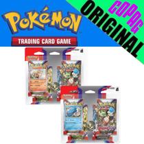 2 Quádruplo Pack Pokémon Escarlate e Violeta Arcanine e Dondozo Copag Carta Cards
