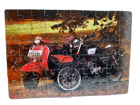 2 Quebra-Cabeça Cognitivo Idosos Motocicletas 60 pc