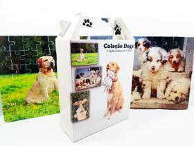 2 Quebra-Cabeça Reabilitação Idosos Cachorros 40 pc