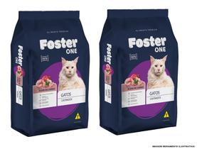 2 Ração Foster Cats Premium Especial Para Gatos Castrado 10kg