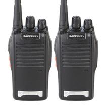 2 Radios Comunicação Ht Uhf Vhf 16 Canais Antena 12km 777s NF