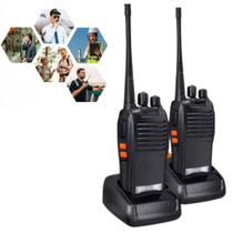2 Radios Comunicação Ht Uhf Vhf 16 Canais Antena 12km 777s NF - Prime