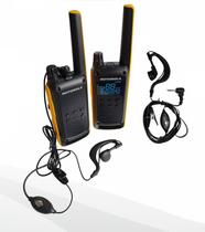 2 Rádios Motorola Talkabout T470BR Até 35km Com Fones de Ouvido - 7808077252208