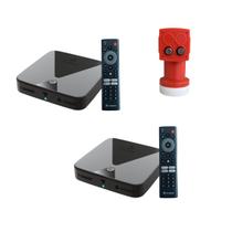 2 Receptores de TV Vivensis VX SMART + LNBF Duplo