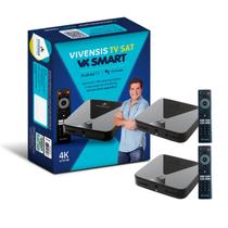 2 Receptores de TV Vivensis VX SMART SAT HD Android