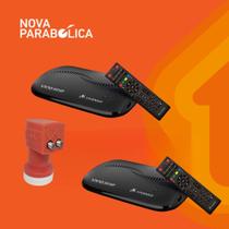 2 Receptores Digital Vx10 Vivensis + Lnbf Duplo