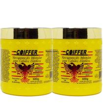 2 Recuperação intensiva Coiffer 500g Blindagem cabelo 2 unid 2 Recuperação intensiva Coiffer 500g Blindagem cabelo 2 unid