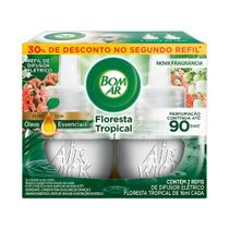 2 Refil Para Difusor Elétrico Floresta Tropical 16ml Bom Ar 2 Refil Para Difusor Elétrico Floresta Tropical 16ml Bom Ar