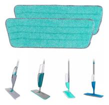 2 Refis Lavável Para Mop Magico Spray Microfibra Prestige 2 Refis Lavável Para Mop Magico Spray Microfibra Prestige
