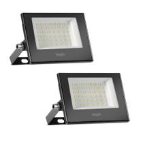 2 Refletor 50w Led Rua Poste Energia Cabo Prova Dágua Elgin 2 Refletor 50w Led Rua Poste Energia Cabo Prova Dágua Elgin