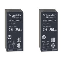 2 Relé Interface 8A Schneider 2C/O 220VCA RSB2A080M7