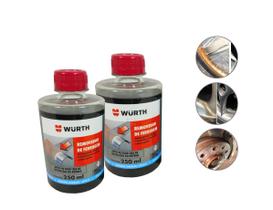 2 Removedor De Ferrugem Oxidação Corrosão Aço Carbono e Ferro Wmax Wurth 250ml