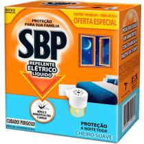 2 Repelente de Tomada SBP 45 Noite Cheiro Suave + Refil 35ml