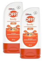 2 Repelente Off! Family Loção Hidratante Deet Johnson 200ml 2 Repelente Off! Family Loção Hidratante Deet Johnson 200ml